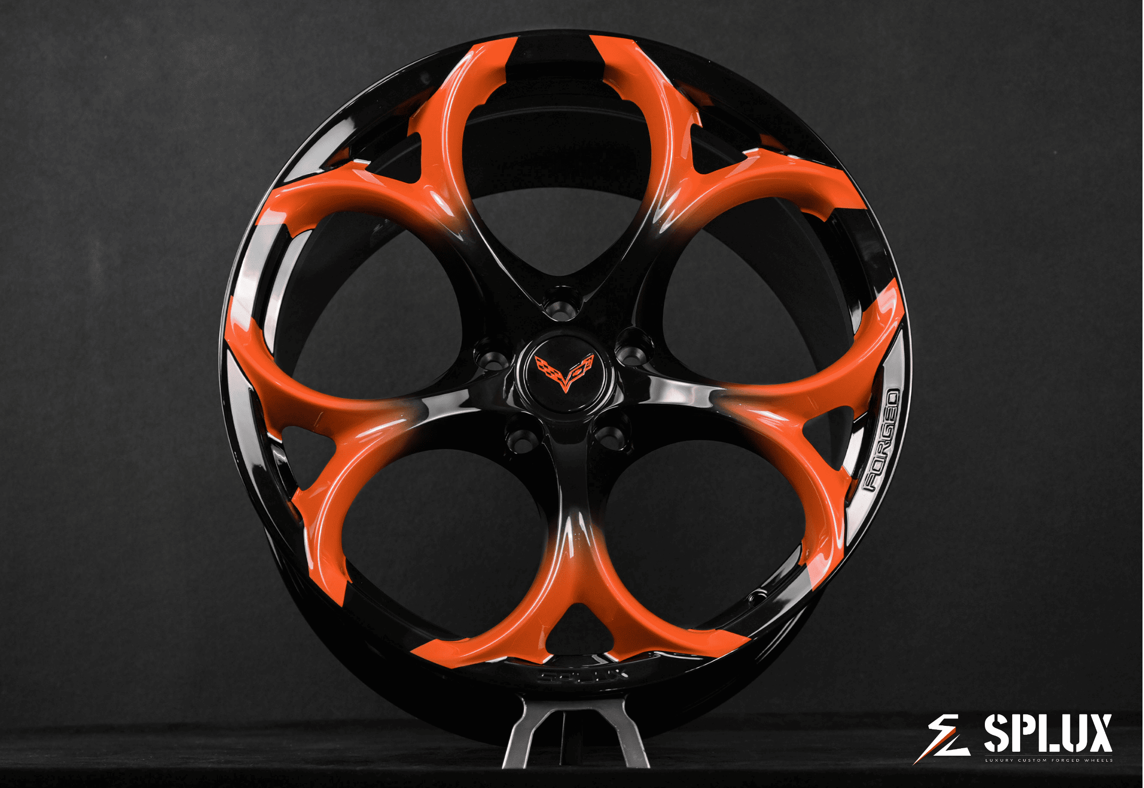 SC-07M Corvette C7 Stingray/Z51 Serbring Orange 18x8.5 19x10,19x8.5 20x12