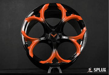 SC-07M Corvette C7 Stingray/Z51 Serbring Orange 18x8.5 19x10,19x8.5 20x12