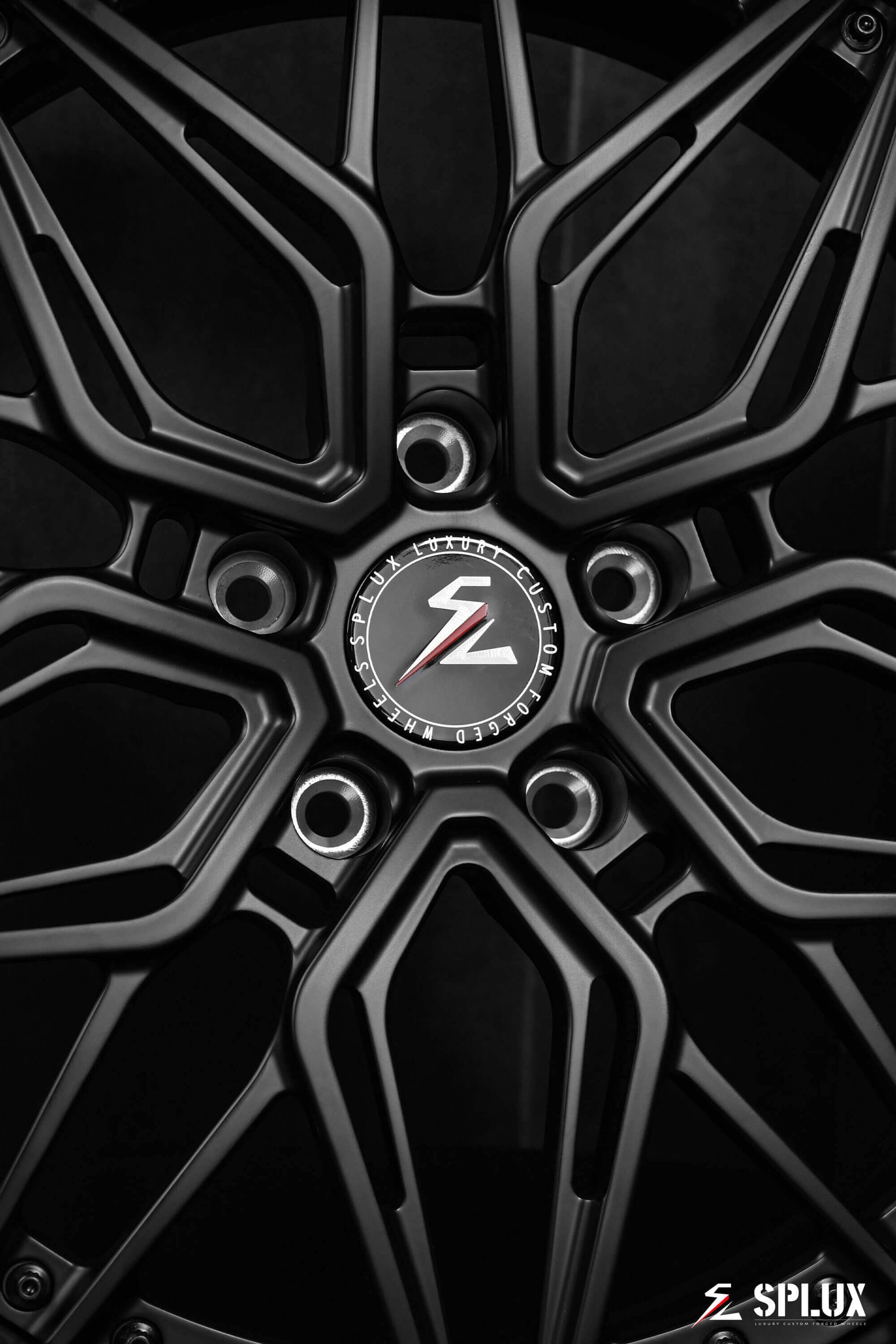 deep dish rims for a 1969,1981 chevy c10,20-inch custom forged 2-piece satin black truck rims, luxury aftermarket wheels.