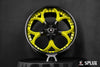 c8 accelerate yellow wheels for corvette. custom forged corvette rims with unlimited finish options.