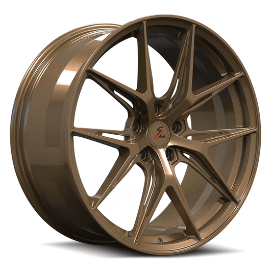 SL-02 bronze forged wheels for 2025 BMW M5 Touring - luxury custom rims