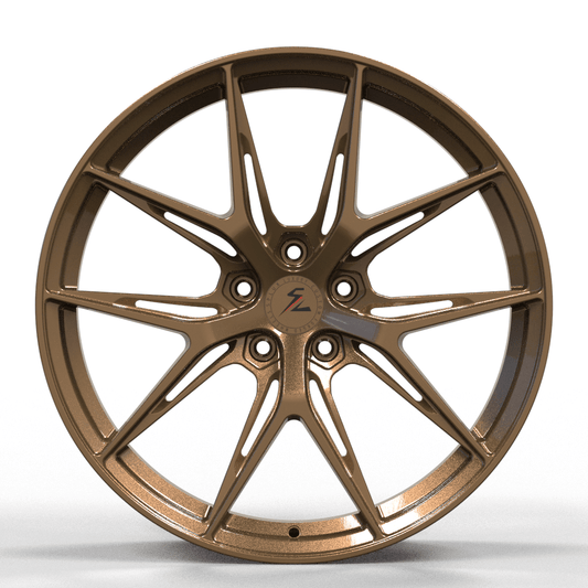 SL-02 bronze forged wheels for BMW M5 Touring - lightweight aftermarket rims