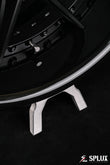 SD-02R forged wheel with y-spoke pattern and satin black finish