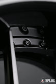 SD-02R wheel with satin black spokes and piano black rivets on the Nova