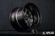 1978 Holden Torana LX hatch wheels rear view with 17x12 rear wheels deep dish setup
