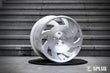 18 inch wheels on c4 corvette with SA-10 forged 1-piece wheels in brushed aluminum on a 1994 Chevrolet Corvette C4