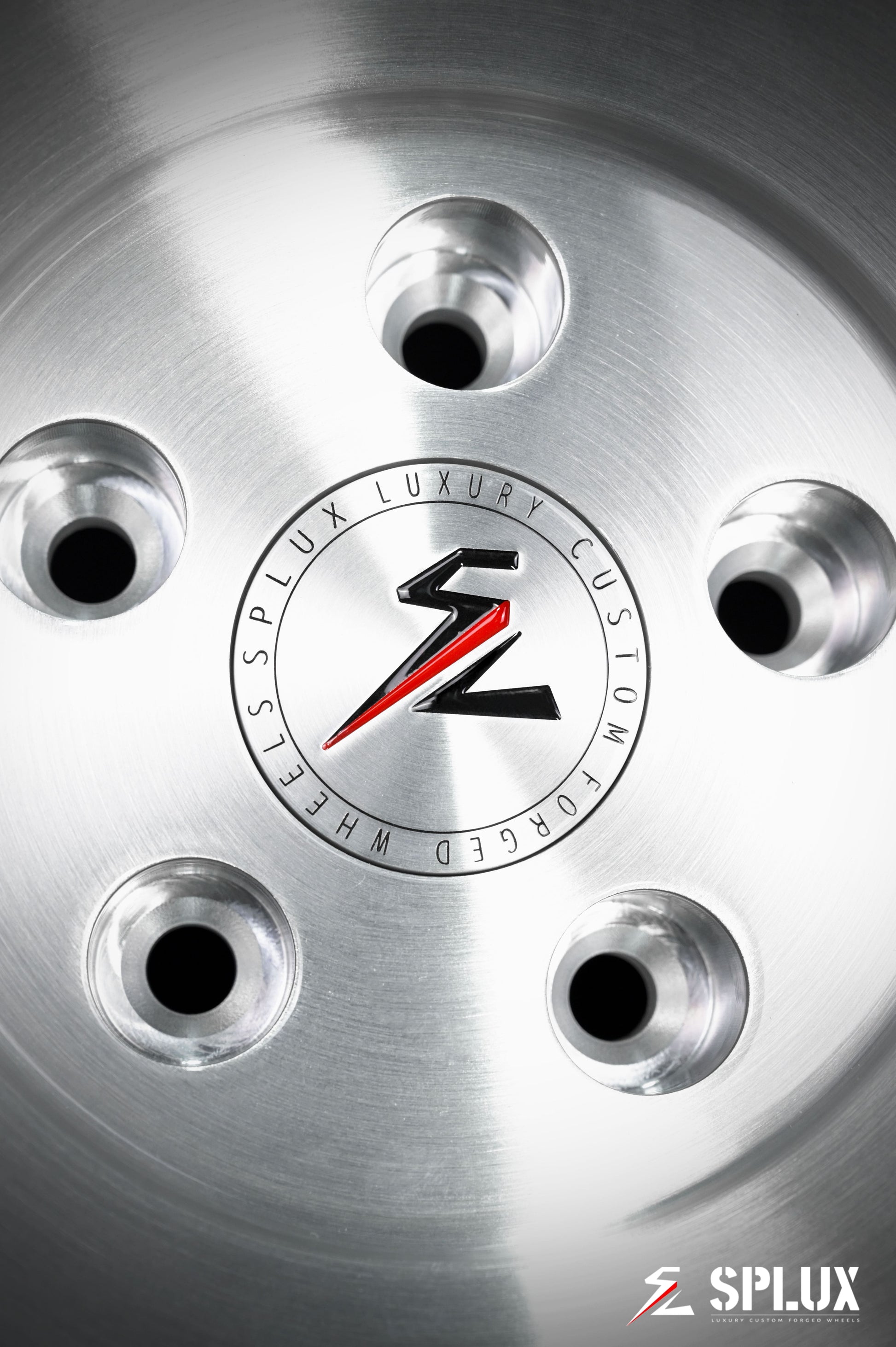 SA-10 forged wheel with brushed aluminum finish and concave profile on a C4 Corvette