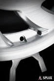 18 inch wheels on c4 corvette with SA-10 forged wheels in brushed aluminum