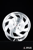 Front SA-10 wheel with brushed aluminum barrel and spokes on a 1994 Corvette C4