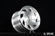18 inch wheels on c4 corvette with SA-10 brushed aluminum wheels and staggered fitment