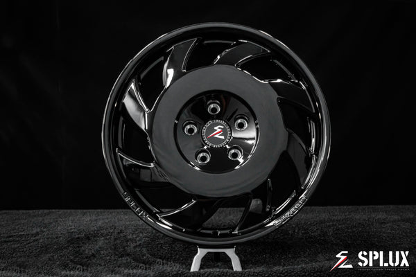 1996 C4 Corvette wheels with a multi-spoke step-lip profile