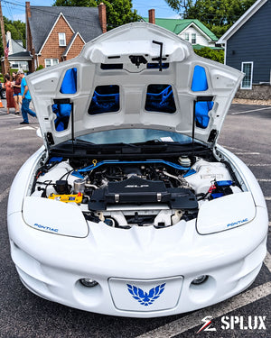 2001 Pontiac Firebird Trans AM WS6 on fully forged 2-piece wheels