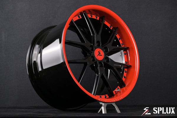 SC-04R concave wheel for a 2003 Dodge Viper with y-spoke style