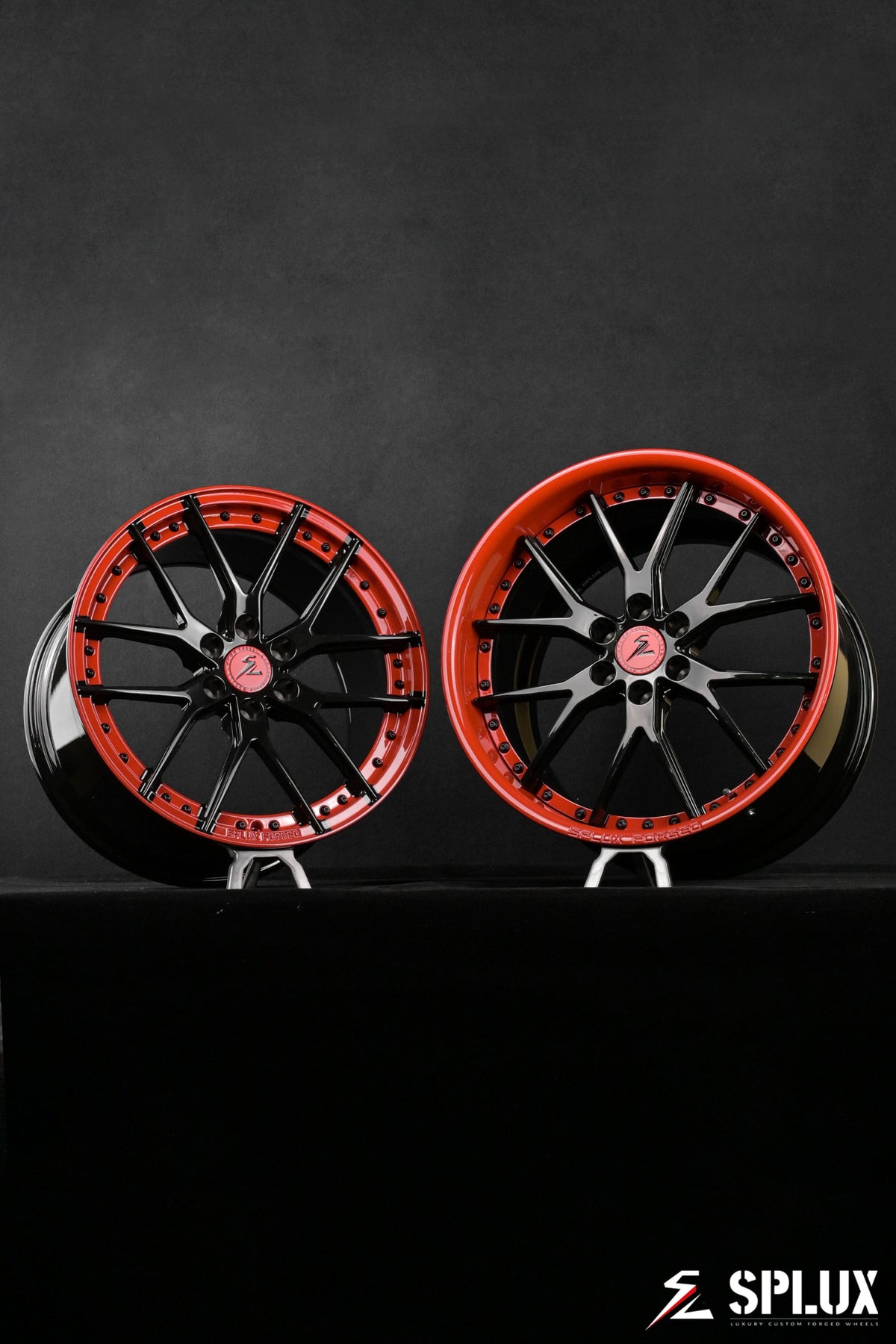 2003 dodge viper wheels in piano black finish