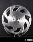 SA-10 forged wheel with custom Corvette C4 logo center cap on a Camaro SS