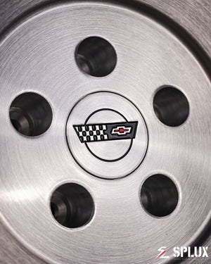 SA-10 forged wheels on a Camaro SS with staggered 21-inch front and rear fitment