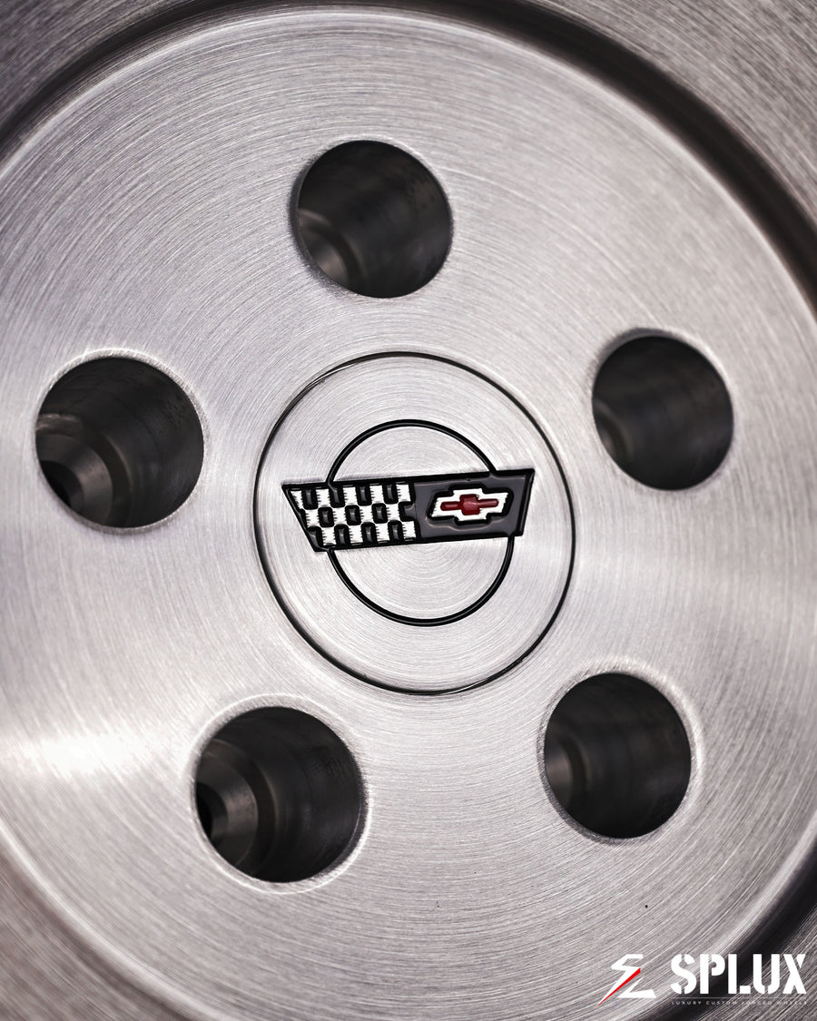 SA-10 forged wheels on a Camaro SS with staggered 21-inch front and rear fitment