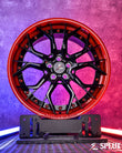 2011 wrx aftermarket wheels full vehicle gallery shot with SA-06 wheels