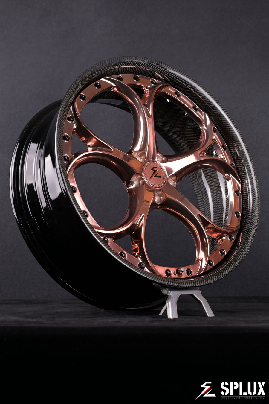 campagna t rex rear wheels in a forged 2-piece SD-03 build