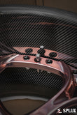 SD-03 center cap on the polished light rose gold face