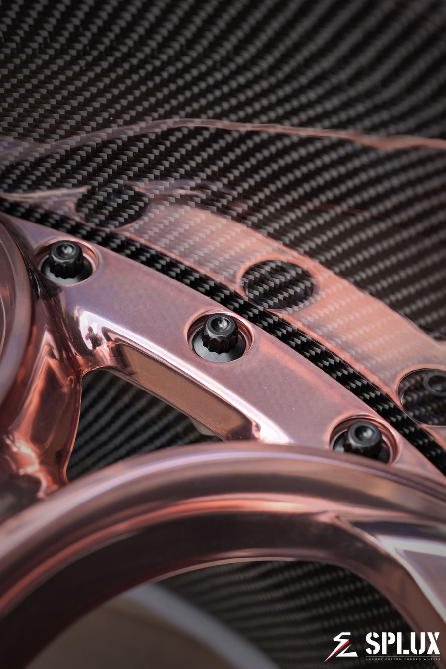 SD-03 forged 2-piece wheel with a step lip profile