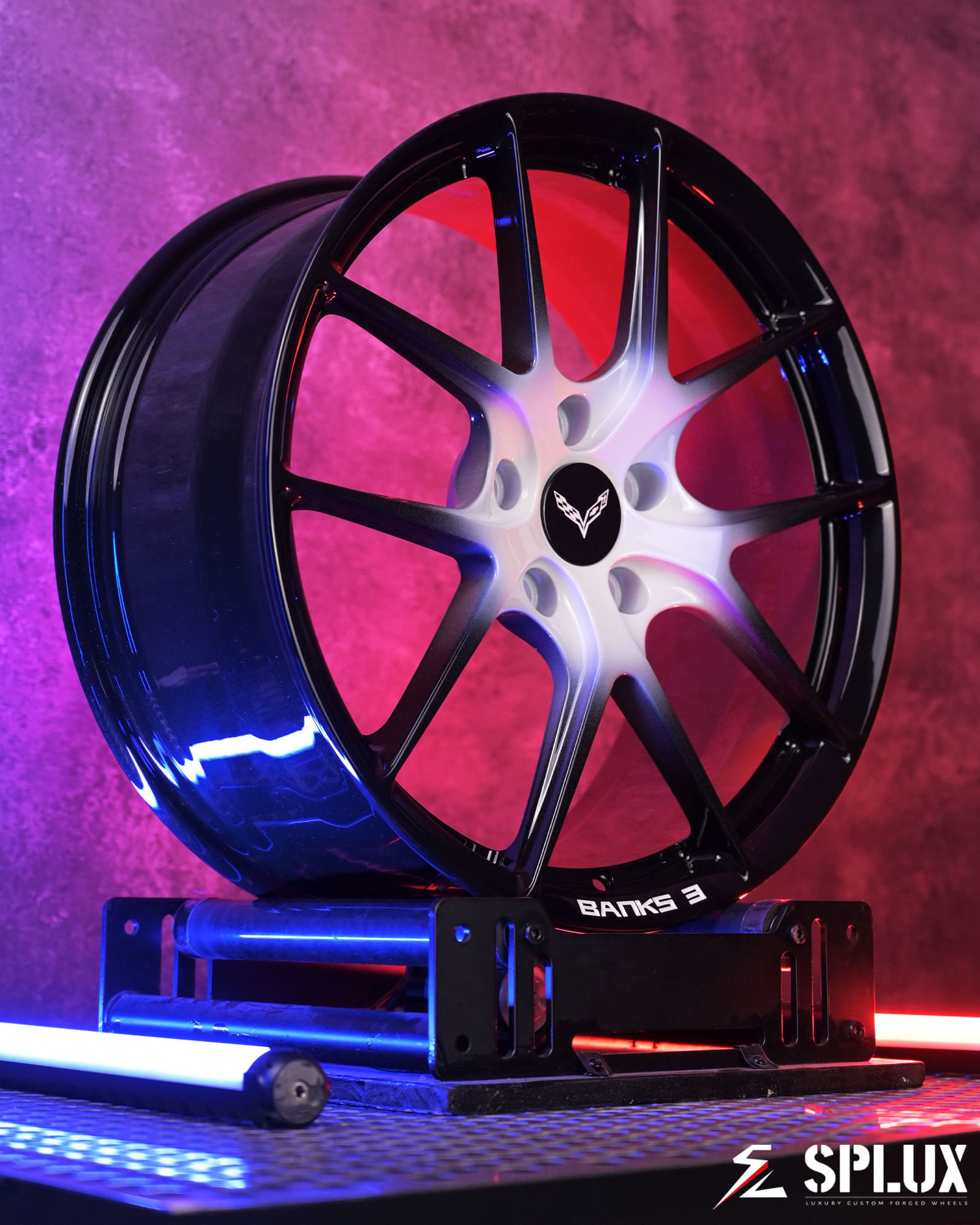 SL-04 forged wheels brake clearance and caliper spacing fitment detail