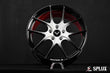 SL-04 forged wheels rear stance angle emphasizing monoblock wheel depth