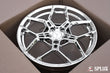 Full chrome rims for c7 corvette with the SC-18M forged wheels and a low-profile tire