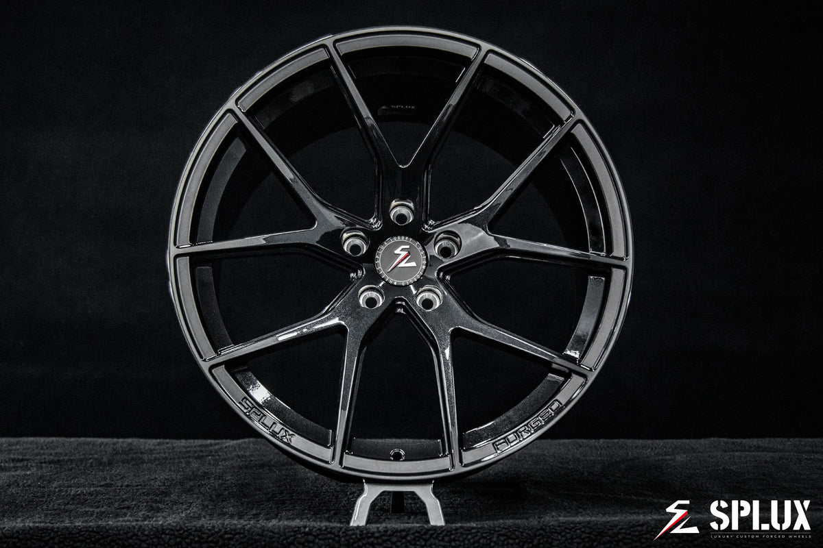 Best aftermarket wheel for C7 Grand Sport Corvette: SC-04M forged monoblock in Carbon Flash Metallic