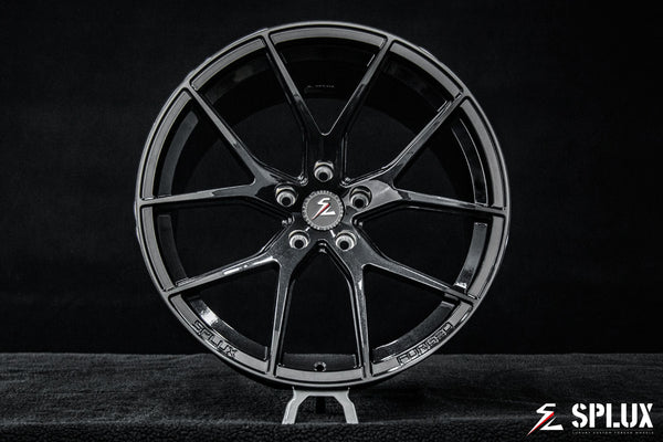 Best aftermarket wheel for C7 Grand Sport Corvette: SC-04M forged monoblock in Carbon Flash Metallic