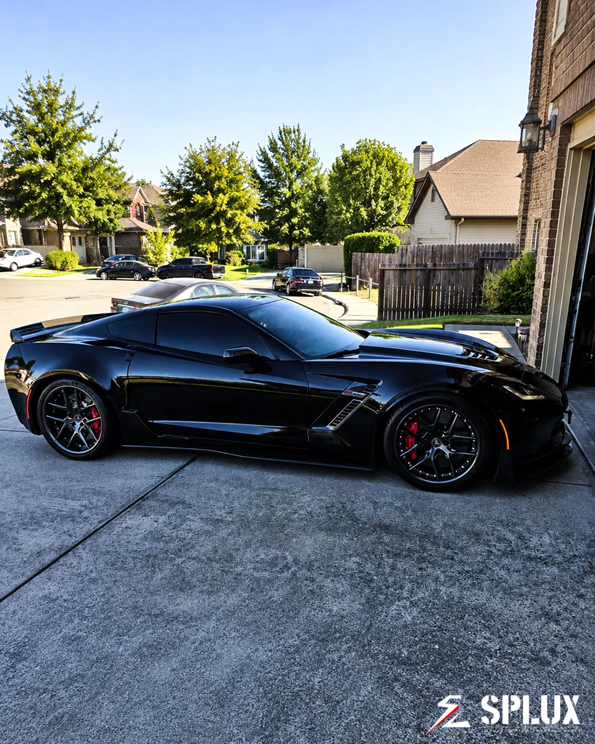 2017 Corvette C7 Z06 with SD-02 forged wheels, a custom look that stands out