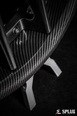 Carbon fiber barrel and gloss dark gunmetal spokes on the SD-02 wheel