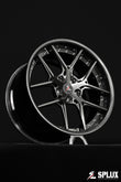 SD-02 forged wheel with deep dish and carbon fiber barrel on a Corvette C7