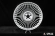 Mercedes S500 rims in a staggered 21-inch fitment, front 21×9 and rear 21×10.5