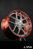 bmw x2 wheels on a 2021 BMW X2 xDrive28i with SD-02 forged 2-piece wheels in polished rose gold