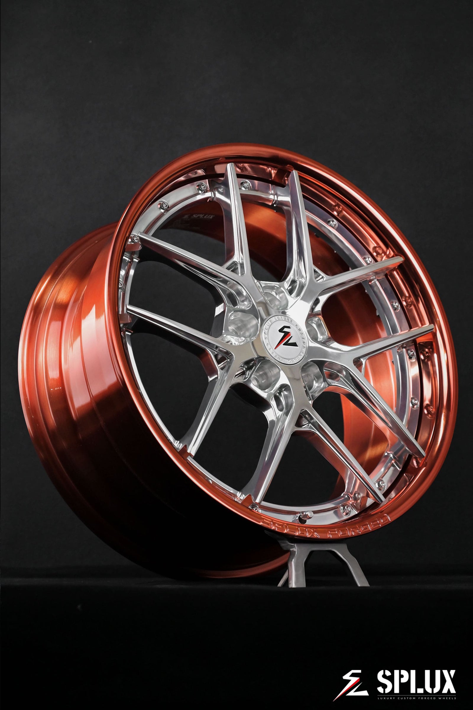 bmw x2 wheels on a 2021 BMW X2 xDrive28i with SD-02 forged 2-piece wheels in polished rose gold