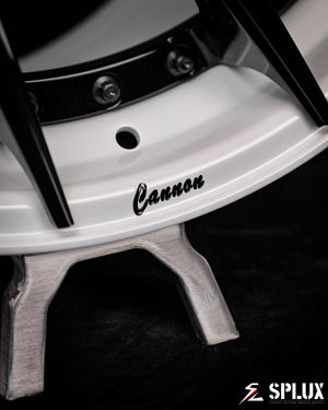 SA-03 forged wheels deep concave profiling and stance alignment on C8 Corvette wheel fitment