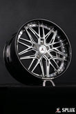 Chevrolet Camaro ZL1 rims shown in the rear 20x11 size