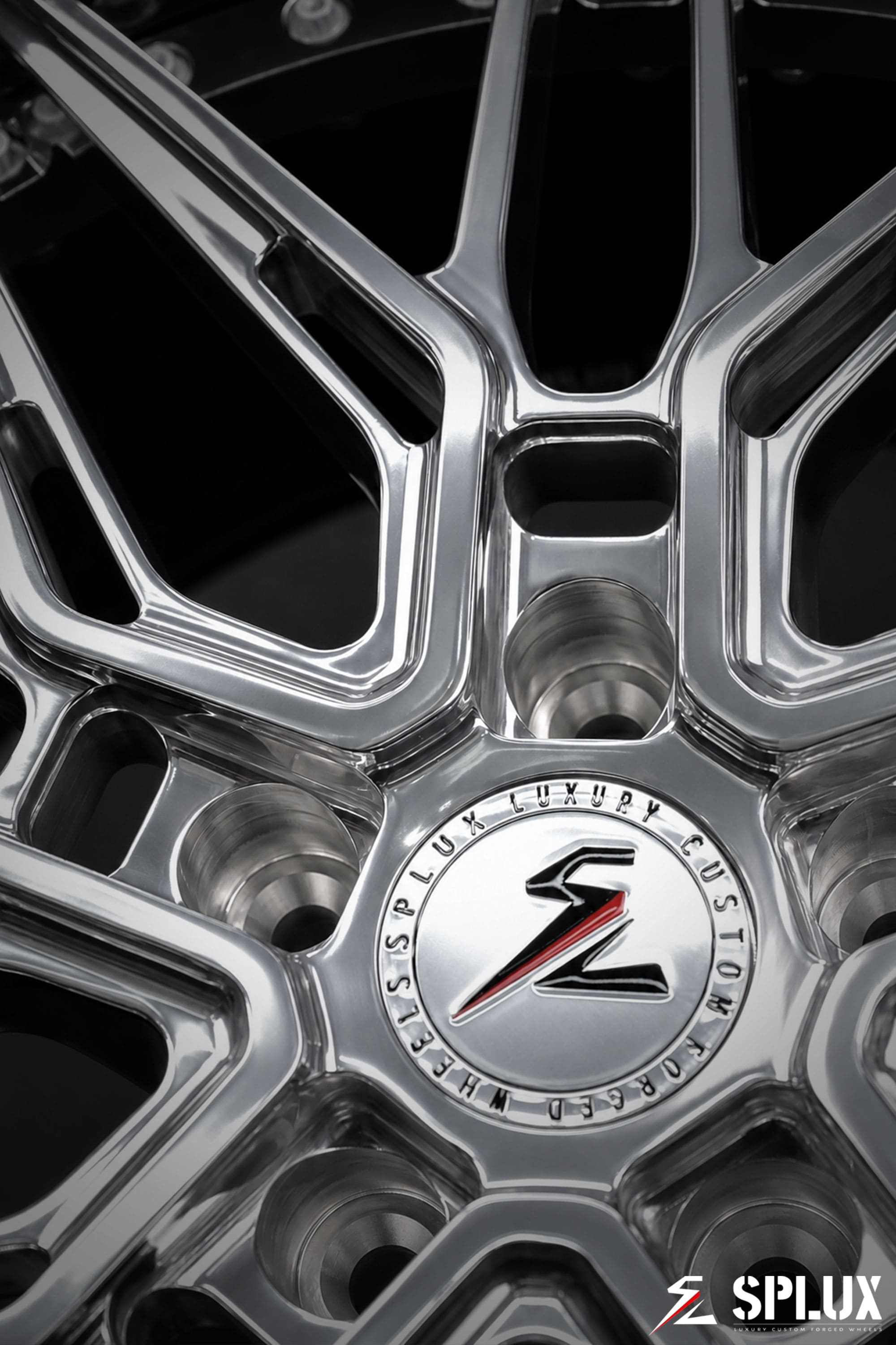Chevrolet Camaro ZL1 rims with a polished deep dish spoke profile