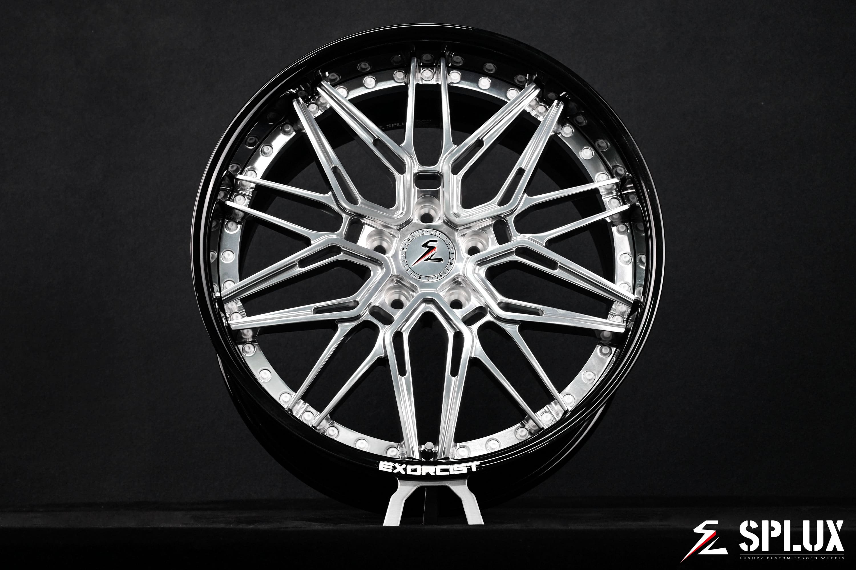 Chevy Camaro ZL1 rims featuring a piano black barrel