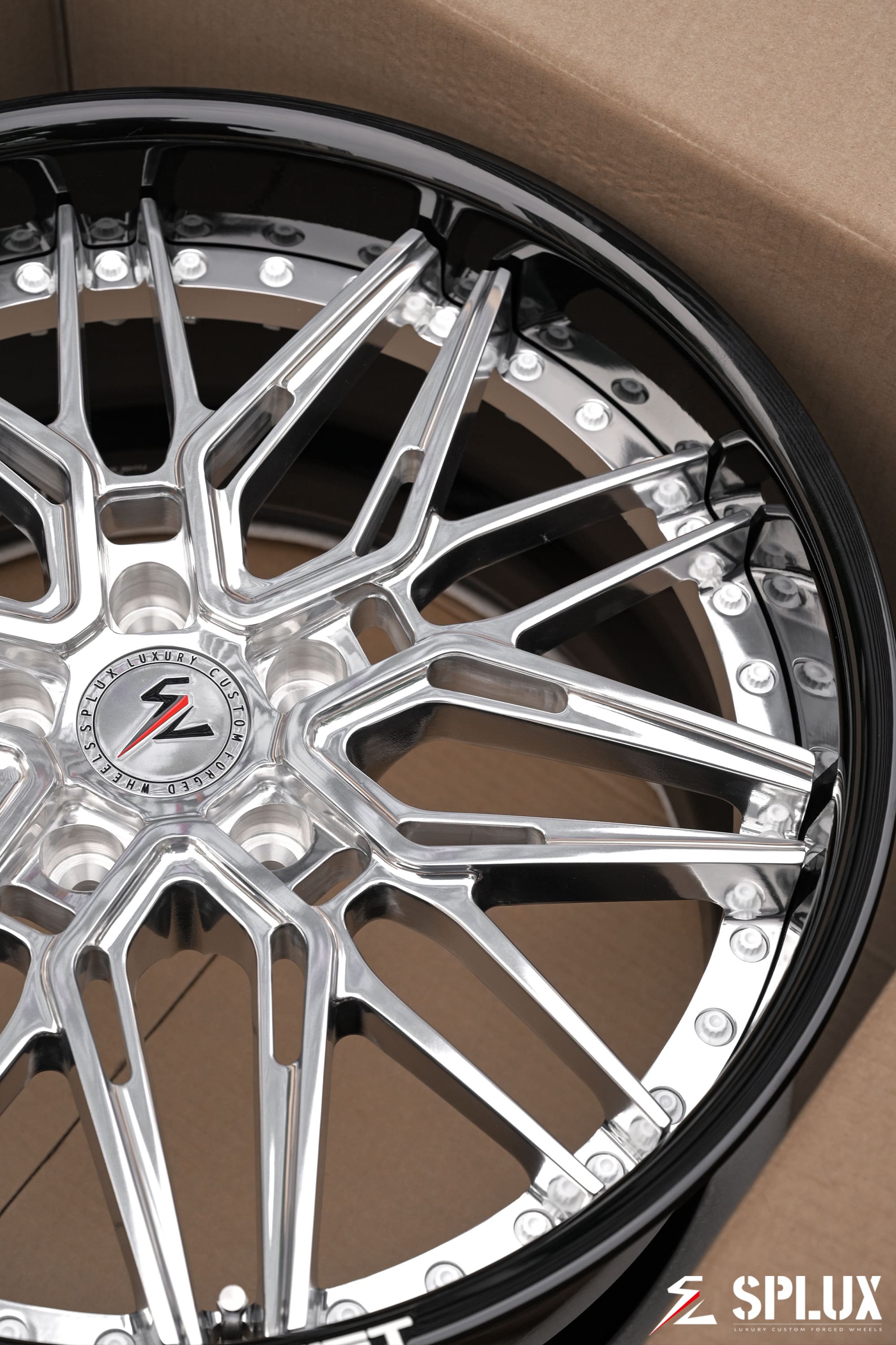 Camaro ZL1 aftermarket wheels in an SD-01 forged 2-piece design