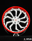 SA-08 C8 Corvette wheels brake clearance and performance fitment close view