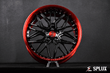 dodge challenger custom wheels rear three-quarter stance on R/T Scatpack