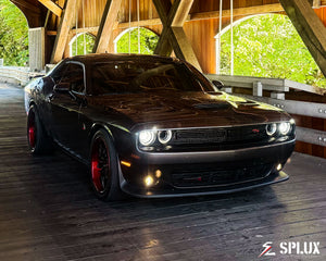 Dodge Challenger R/T Scatpack SD-01 forged 2-piece wheels with multi-spoke face