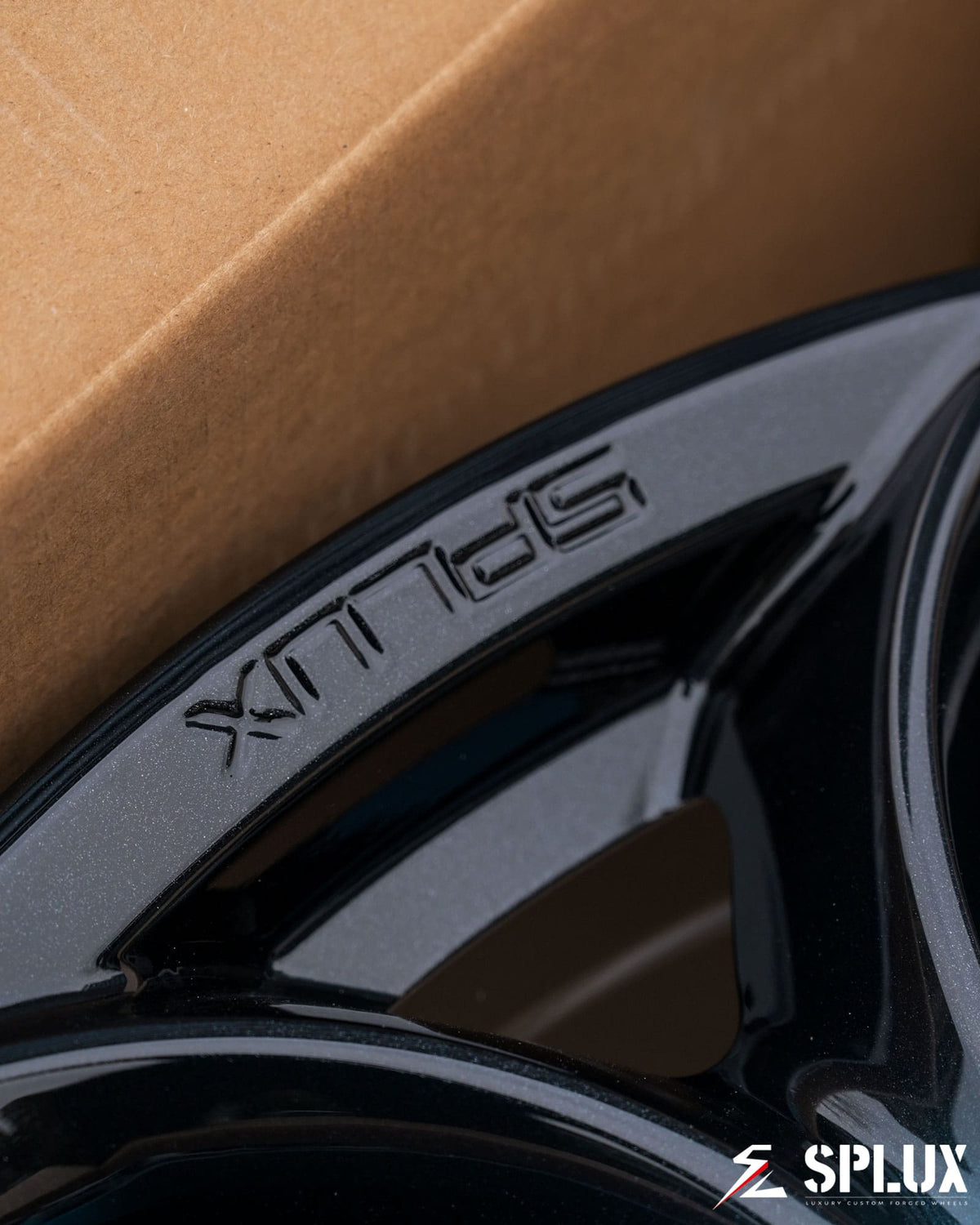 SC-07M forged wheels front axle motion blur dynamic driving perspective