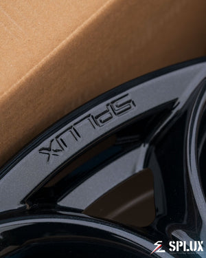SC-07M forged wheels front axle motion blur dynamic driving perspective