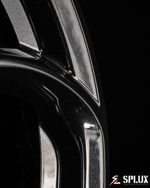 SC-07M forged wheels barrel finish transparent dark black depth detail inspection