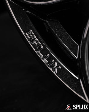 SC-07M forged wheels brake clearance and caliper fitment precision close view
