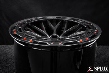 Corvette carbon fiber wheels for the 2025 Chevrolet Corvette C8 Z06, SD-12 forged 2-piece