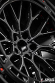 Chevrolet Corvette C8 Z06 carbon fiber wheels with orange hardware